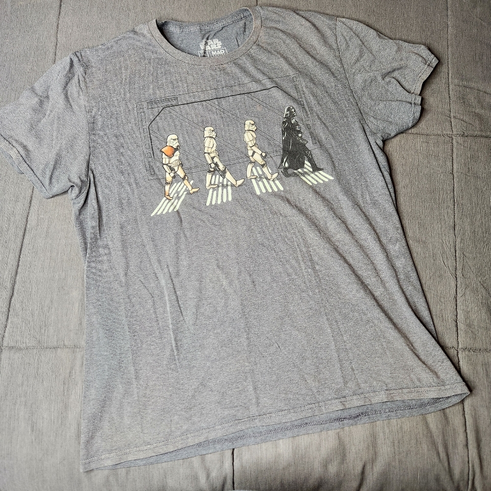 STAR WARS Death Star Road Stormtrooper Crossing T-shirt